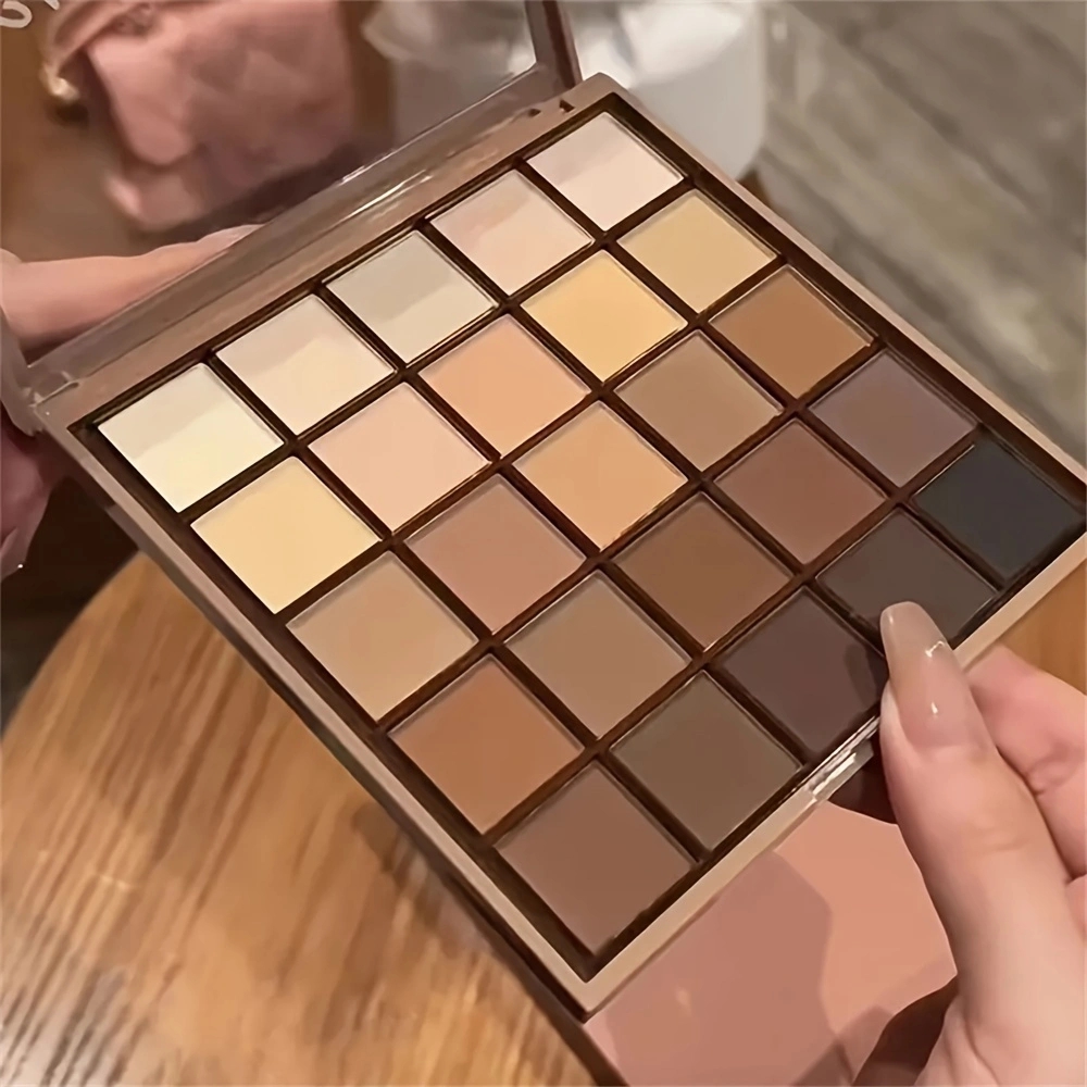 Beauty Huda Makeup - 25색 아이섀도우 팔레트 - 중성적인 그레이