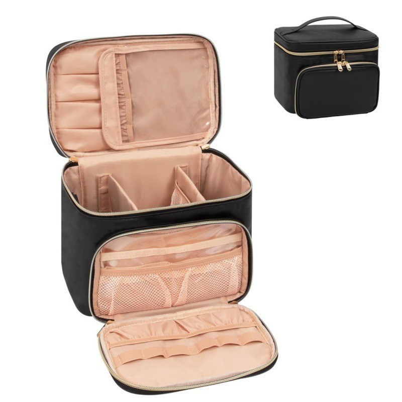 Beauty Makeup Bag - 대형 방수 메이크업 가방 휴대용 대형