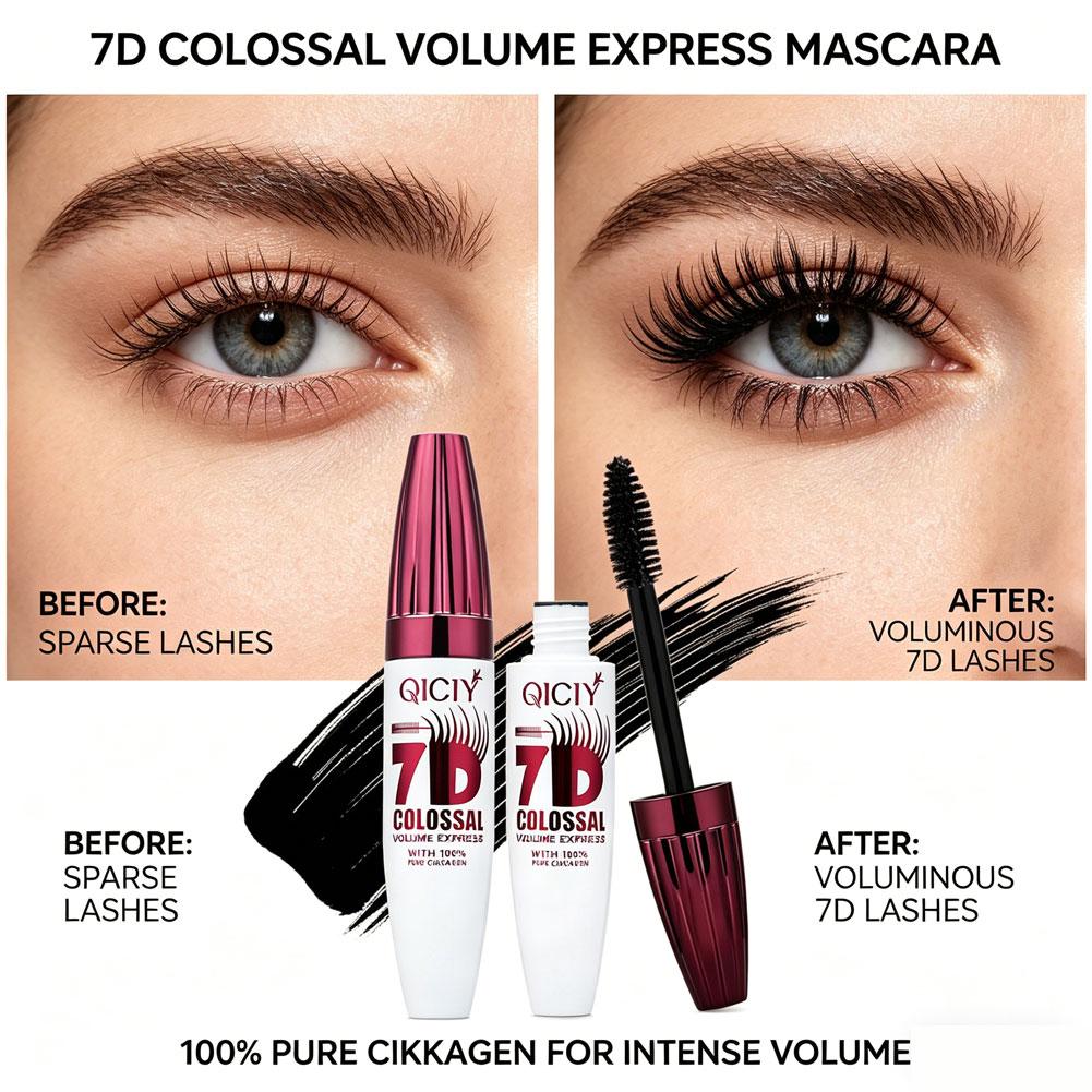 Waterproof Mascara Wand - 7D 방수 마스카라 롱래스팅 볼륨 컬링