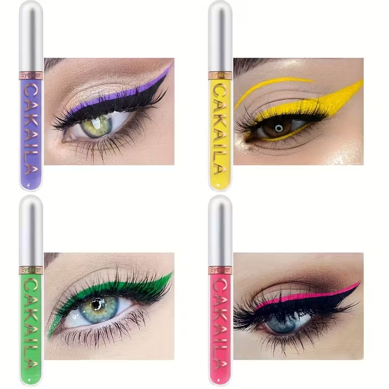 8색 세트 방수 아이라이너 펜 오래 지속되는 글리터 & - Beauty Linasi Makeup 리뷰 및 가격