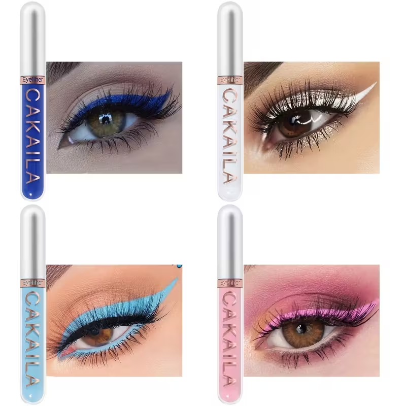 8색 세트 방수 아이라이너 펜 오래 지속되는 글리터 & - Beauty Linasi Makeup 리뷰 및 가격