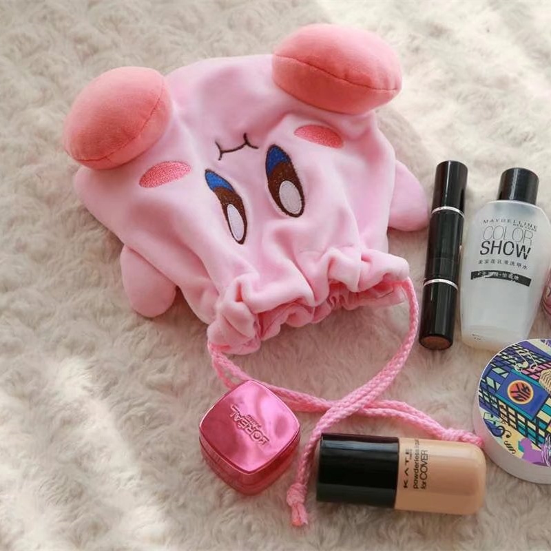 Kirbys 스토리지 백 여성 만화 애니메이션 피규어  - Beauty Makeup Bag 리뷰 및 가격