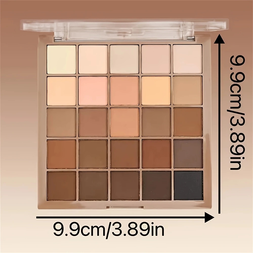 25색 아이섀도우 팔레트 - 중성적인 그레이 및 브라운 - Beauty Huda Makeup 리뷰 및 가격