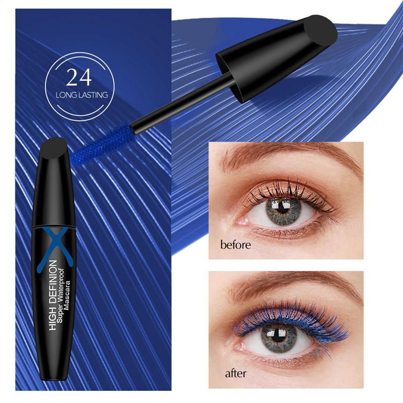 속눈썹 용 블루 마스카라 볼륨 마이징 마스카라 완드 방 - Waterproof Mascara Wand 리뷰 및 가격