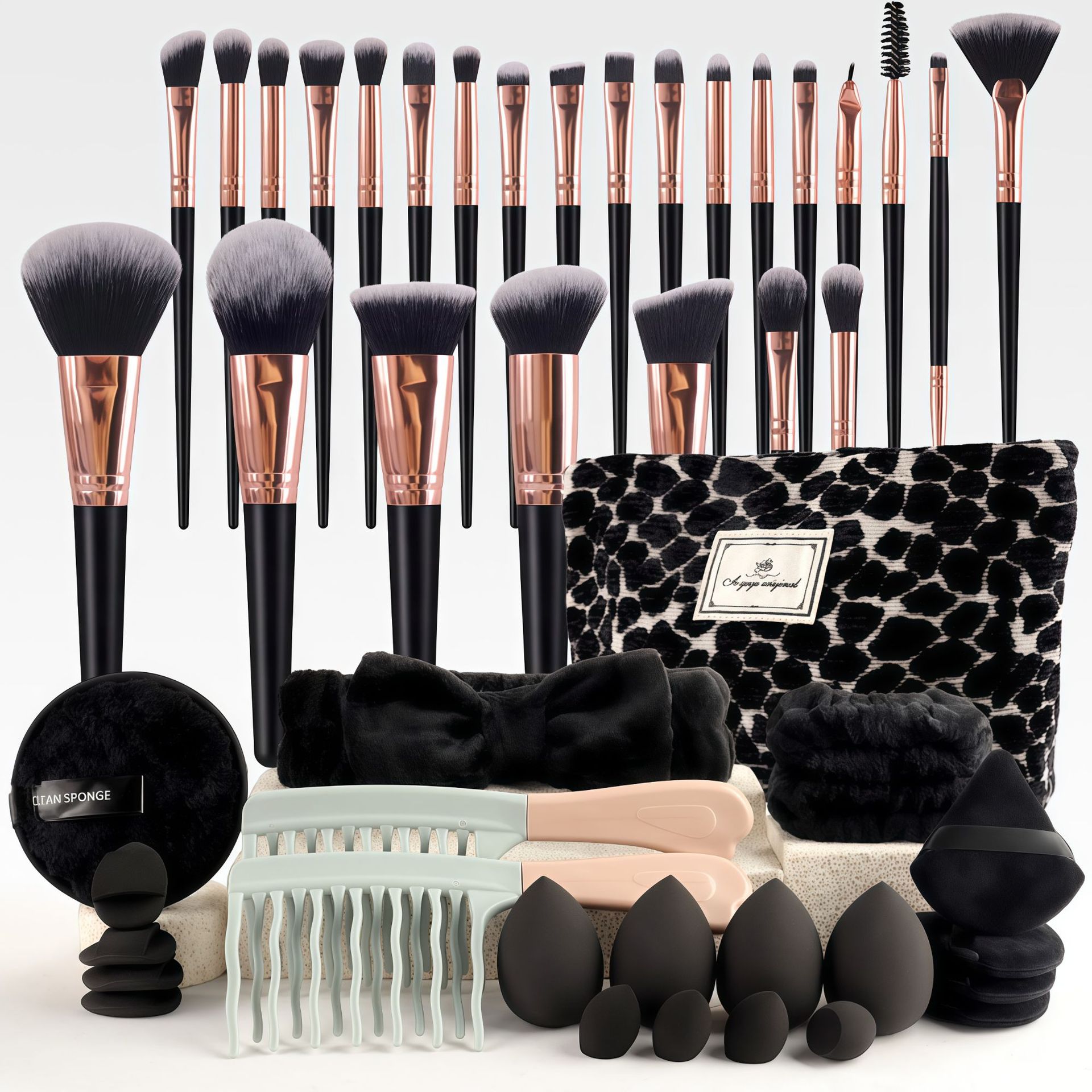 메이크업 브러쉬 세트 시크 향수 스타일 뷰티 도구 키트 - Beauty Makeup Bag 리뷰 및 가격