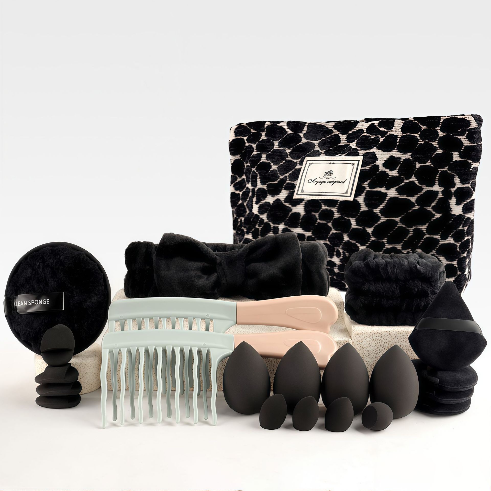 메이크업 브러쉬 세트 시크 향수 스타일 뷰티 도구 키트 - Beauty Makeup Bag 리뷰 및 가격
