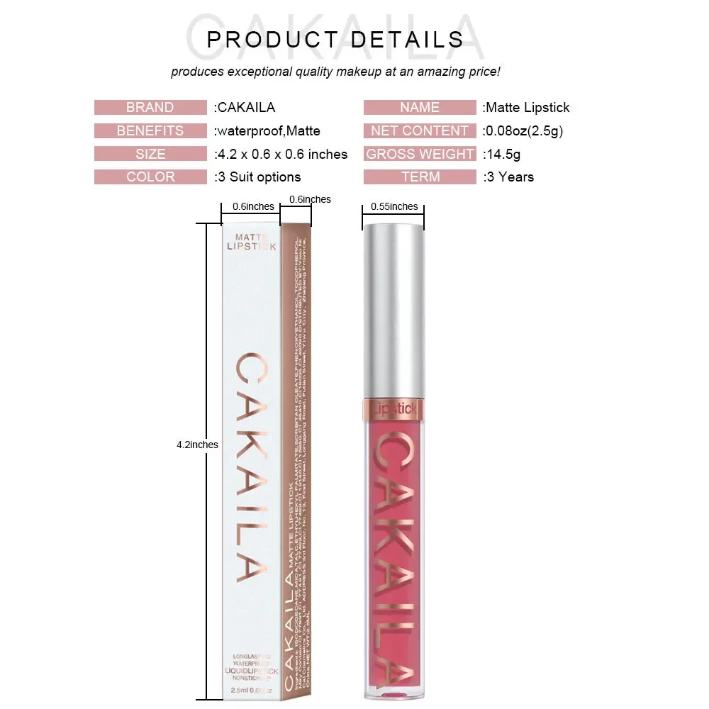 메이크업 여성 뷰티 레드 논 스틱 컵 방수 립 글로스  - Beauty Huda Makeup 리뷰 및 가격