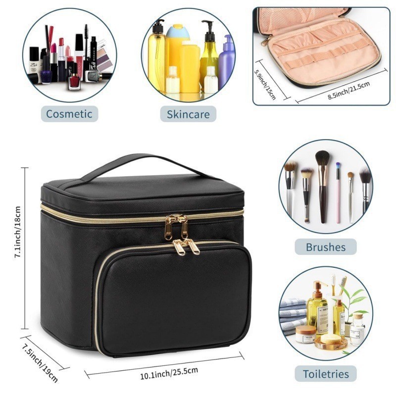 대형 방수 메이크업 가방 휴대용 대형 화장품 여행 가방 - Beauty Makeup Bag 리뷰 및 가격