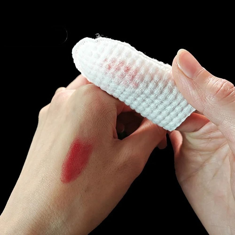 120 개/가방 U 자형 포켓 코튼 패드 구강 청소 코 - Beauty Makeup Bag 리뷰 및 가격