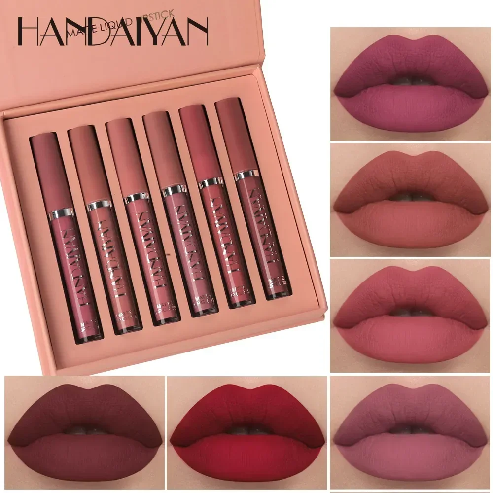 HANDAIYAN 6 PCS 립스틱 세트 여성용 메이크 - Beauty Huda Makeup 리뷰 및 가격