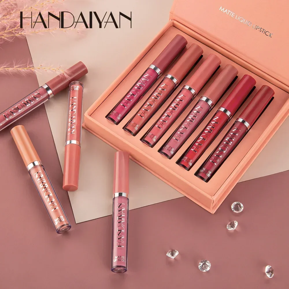 HANDAIYAN 6 PCS 립스틱 세트 여성용 메이크 - Beauty Huda Makeup 리뷰 및 가격