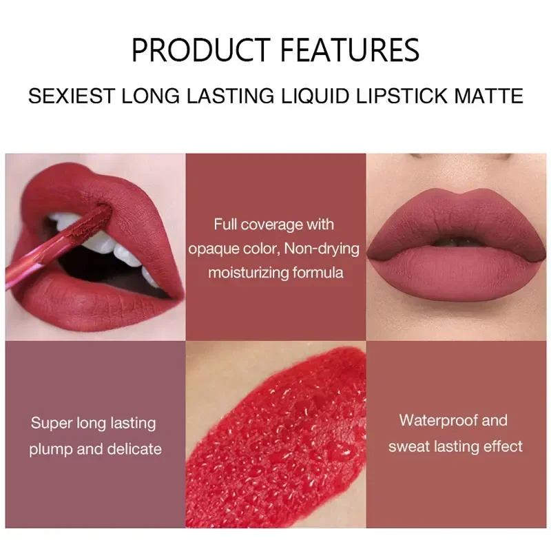 HANDAIYAN 6 PCS 립스틱 세트 여성용 메이크 - Beauty Huda Makeup 리뷰 및 가격