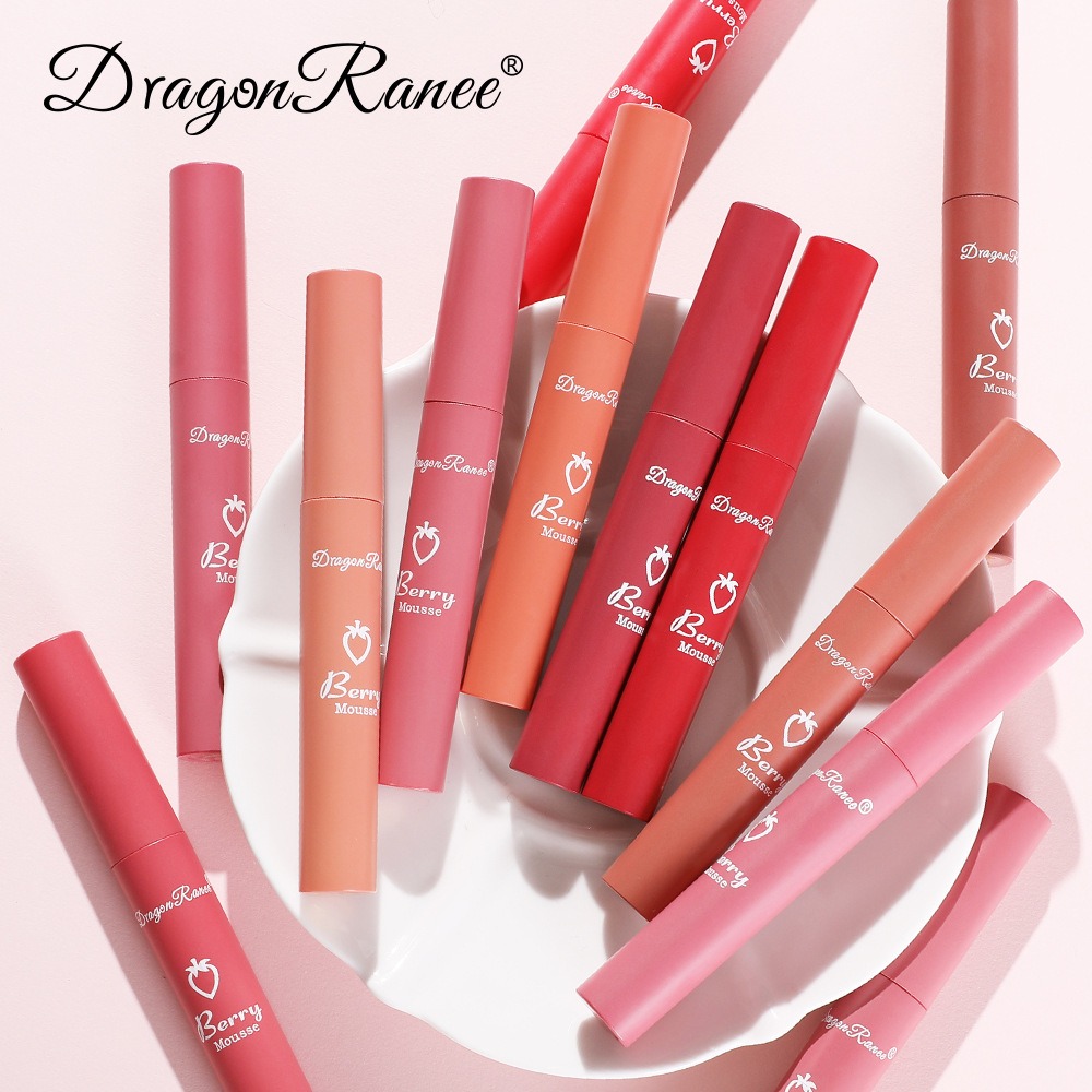 8 가지 색상 섹시한 매트 립스틱 방수성 오래 지속되는 - Beauty Huda Makeup 리뷰 및 가격