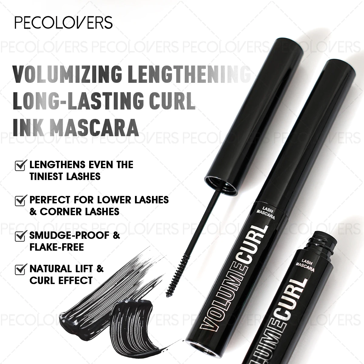 1PC [여자아이들을 위한 선물] 각 속눈썹에 사용할  - Waterproof Mascara Wand 리뷰 및 가격