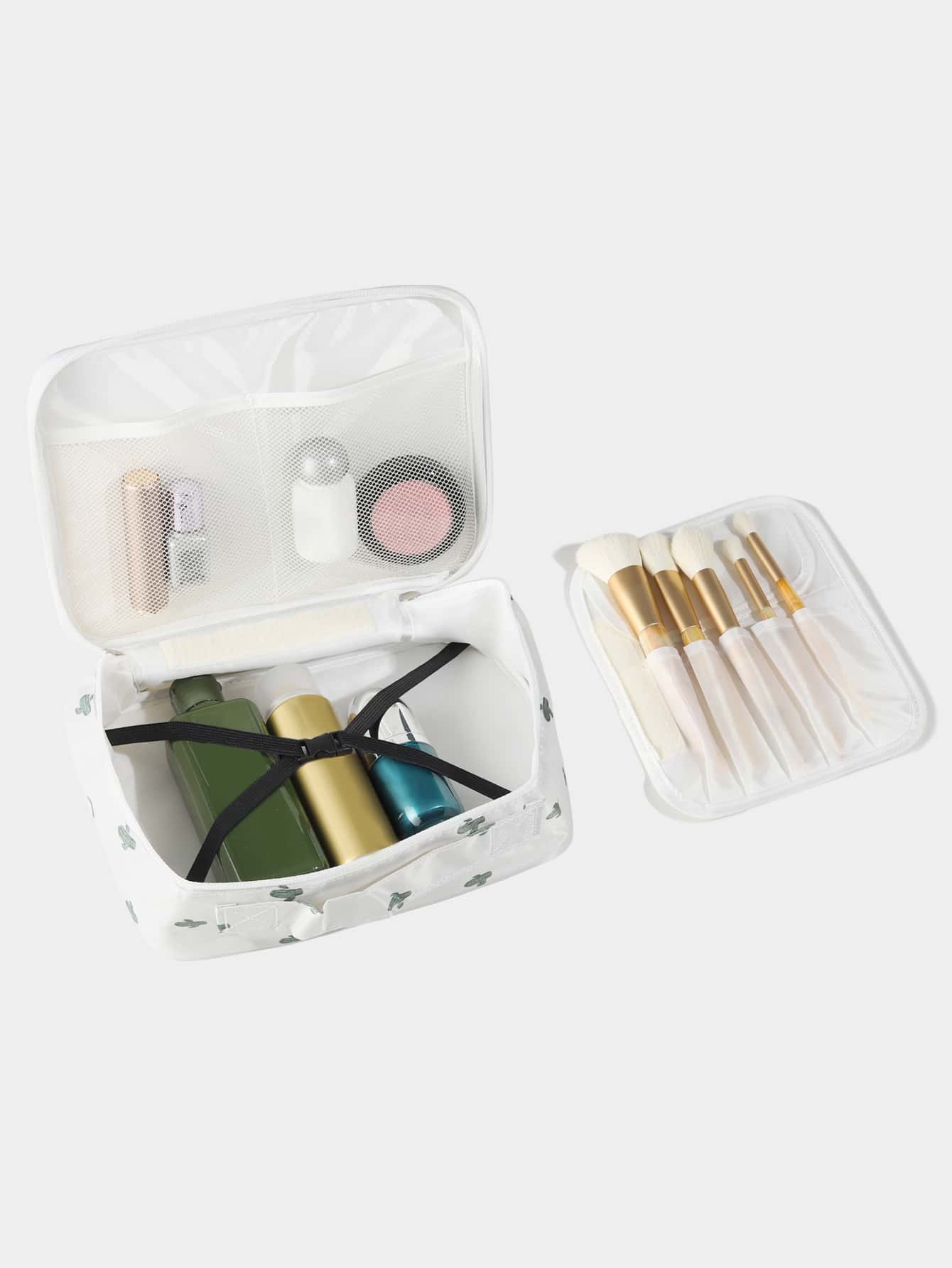 1 Pcs 선인장 인쇄 방수 화장품 가방 휴대용 핸드  - Beauty Makeup Bag 리뷰 및 가격