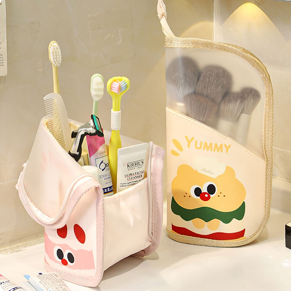 1Pcs 화장품 가방 여행 스탠드 보관 메이크업 속옷  - Beauty Makeup Bag 리뷰 및 가격