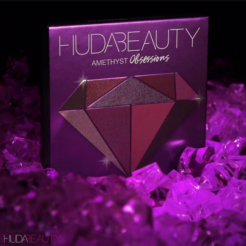 후다 뷰티 9색 팔레트 다이아몬드 자수정 루비 레드 골 - Beauty Huda Makeup 리뷰 및 가격