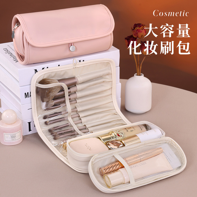 새로운 고급스러운 메이크업 브러쉬 보관 가방 다기능 접 - Beauty Makeup Looks 리뷰 및 가격