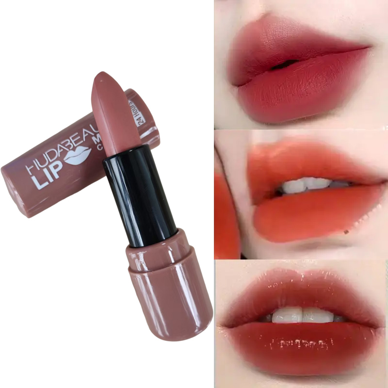 6 가지 색상 립스틱 매트 3.8g Huda Nued  - Beauty Huda Makeup 리뷰 및 가격