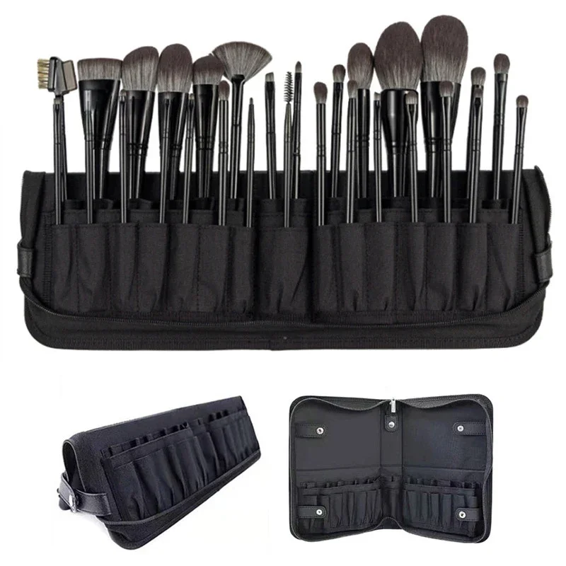 29/23 구멍 접이식 메이크업 브러쉬 가방 여성 메이 - Beauty Makeup Bag 리뷰 및 가격