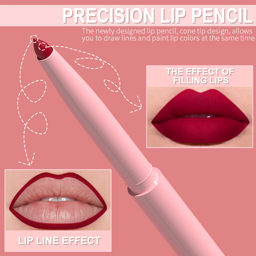 6pcs 립 라이너 펜 세트 오래 지속되는, 방수 땀  - Beauty Linasi Makeup 리뷰 및 가격