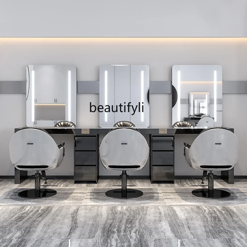 06바버샵 스테인리스 스틸 드레싱 테이블 헤어 펌 미러 - Beauty Makeup Shop 리뷰 및 가격